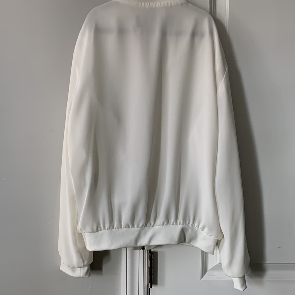 White Solid Jacket - image 4